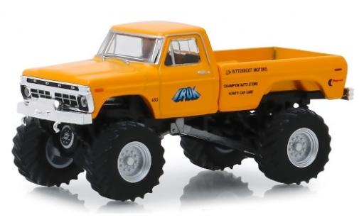 Ford F-250 1/64 Greenlight Monster Truck Truk 1977 diecast model cars