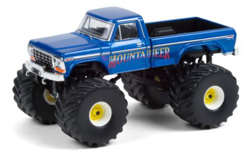 Diecast model cars Ford F-250 1/64 Greenlight Monster Truck West Virginia Mountaineer 1979 Ford F-250 1/64 Greenlight Monster Truck West Virginia Mountaineer 1979 diecast model cars