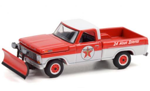Diecast model cars Ford F-250 1/64 Greenlight Texaco 1968 avec Räumschild Ford F-250 1/64 Greenlight Texaco 1968 avec Räumschild diecast model cars