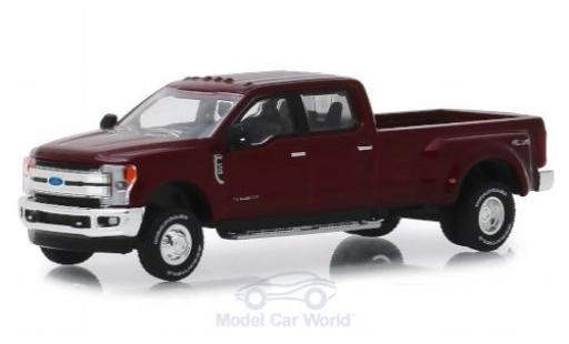Diecast model cars Ford F-350 1/64 Greenlight Lariat red 2019 Ford F-350 1/64 Greenlight Lariat red 2019 diecast model cars