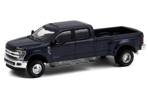 Diecast model cars Ford F-350 1/64 Greenlight Lariat metallic blue 2019 Ford F-350 1/64 Greenlight Lariat metallic blue 2019 diecast model cars