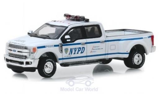 Diecast model cars Ford F-350 1/64 Greenlight Lariat NYPD 2019 Ford F-350 1/64 Greenlight Lariat NYPD 2019 diecast model cars