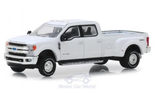 Diecast model cars Ford F-350 1/64 Greenlight Lariat white 2018 Ford F-350 1/64 Greenlight Lariat white 2018 diecast model cars
