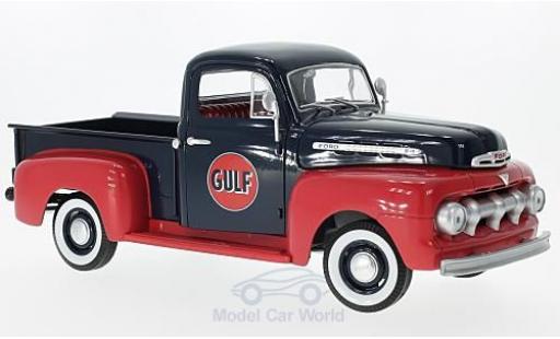 Ford F1 1/18 Greenlight Pick-Up blue/red Gulf 1951 diecast model cars