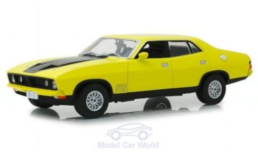 Ford Falcon 1/18 Greenlight XB GT351 yellow/black RHD 1974 diecast model cars