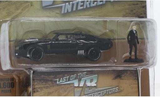 Ford Falcon 1/64 Greenlight XB black The Last of the V8 Interceptors Madmax 1973 mit Figur diecast model cars