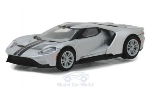 Diecast model cars Ford GT 1/64 Greenlight grey/black 2017 Ford GT 1/64 Greenlight grey/black 2017 diecast model cars