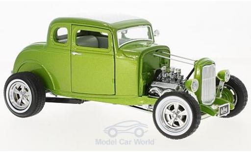 Ford Hot Rod 1/18 Greenlight Custom metallic green/white Gas Monkey Garage 1932 diecast model cars