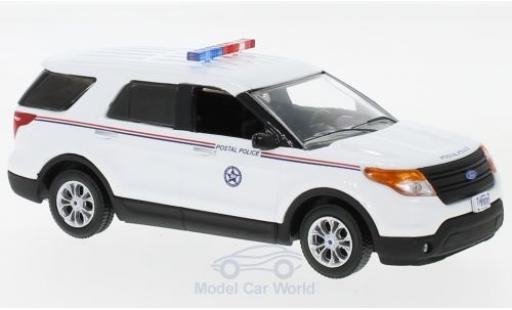 Ford Interceptor 1/43 Greenlight Utility USPS Postal Police white 2014 diecast model cars
