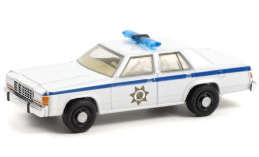 Diecast model cars Ford LTD 1/64 Greenlight Crown Victoria Police (USA) 1983 Terminator 2 - Judgment Day (1991) Ford LTD 1/64 Greenlight Crown Victoria Police (USA) 1983 Terminator 2 - Judgment Day (1991) diecast model cars