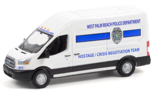 Diecast model cars Ford Transit 1/64 Greenlight LWB High Roof West Palm Beach Police Department 2020 Hostage / Crisis Negotiation Team Ford Transit 1/64 Greenlight LWB High Roof West Palm Beach Police Department 2020 Hostage / Crisis Negotiation Team diecast model cars