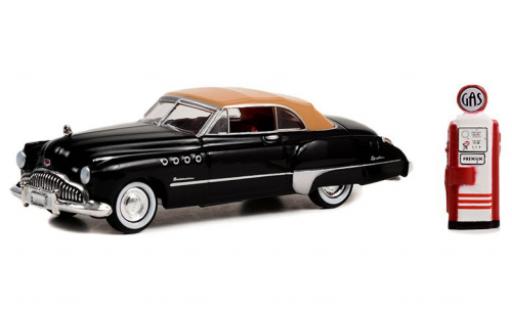 Diecast model cars Buick Roadmaster 1/64 Greenlight Convertible black/beige 1949 Buick Roadmaster 1/64 Greenlight Convertible black/beige 1949 diecast model cars