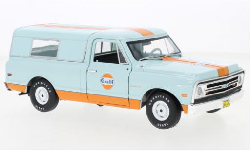Chevrolet C-10 1/24 Greenlight Gulf Oil 1968 diecast model cars