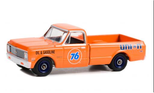 Chevrolet C-10 1/64 Greenlight Pick Up Union 76 1972 diecast model cars