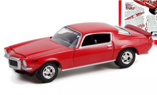 Chevrolet Camaro 1/64 Greenlight red 1970 diecast model cars