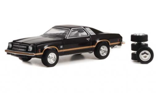 Diecast model cars Chevrolet Chevelle 1/64 Greenlight Laguna black 1976 Chevrolet Chevelle 1/64 Greenlight Laguna black 1976 diecast model cars