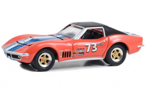 Chevrolet Corvette 1/64 Greenlight (C3) Gulf 1969 diecast model cars