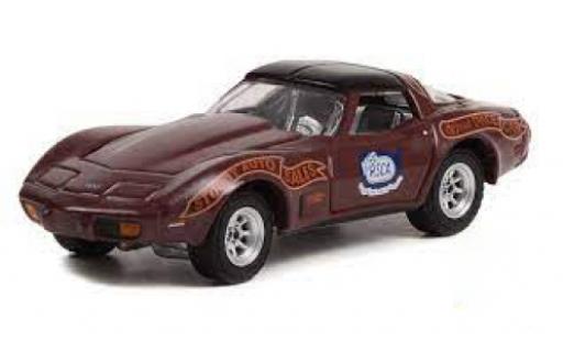 Chevrolet Corvette 1/64 Greenlight (C3) Nazareth National Motor Speedway 1982 diecast model cars