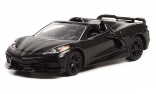 Chevrolet Corvette 1/64 Greenlight C8 Stingray black 2021 diecast model cars