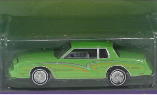 Diecast model cars Chevrolet Monte Carlo 1/64 Greenlight green/Dekor 1972 Chevrolet Monte Carlo 1/64 Greenlight green/Dekor 1972 diecast model cars