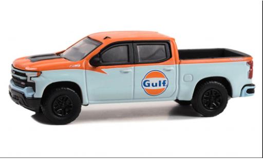 Diecast model cars Chevrolet Silverado 1/64 Greenlight 1500 Gulf 2023 Chevrolet Silverado 1/64 Greenlight 1500 Gulf 2023 diecast model cars