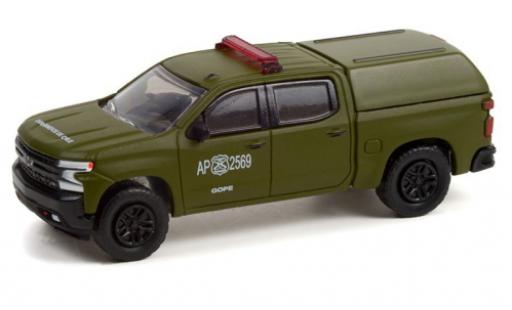 Diecast model cars Chevrolet Silverado 1/64 Greenlight LT Trail Boss Z71 Carabineros de Chile 1972 Chevrolet Silverado 1/64 Greenlight LT Trail Boss Z71 Carabineros de Chile 1972 diecast model cars