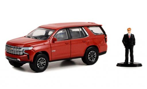 Chevrolet Tahoe 1/64 Greenlight LT Texas Edition red 2022 diecast model cars