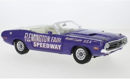 Dodge Challenger 1/18 Greenlight Flemington Fair Speedway 1971 diecast model cars