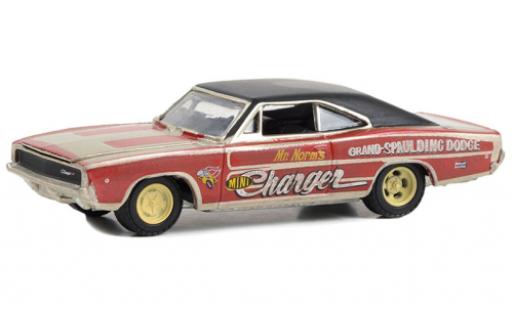 Dodge Charger 1/64 Greenlight M. Norms Mini 1968 diecast model cars