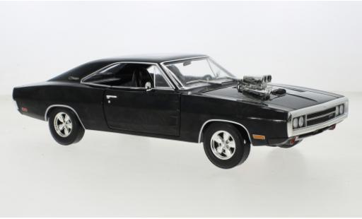 Dodge Charger 1/18 Greenlight black 1970 diecast model cars