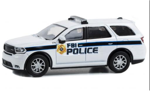Diecast model cars Dodge Durango 1/64 Greenlight Police Pursuit FBI Police 2018 Dodge Durango 1/64 Greenlight Police Pursuit FBI Police 2018 diecast model cars