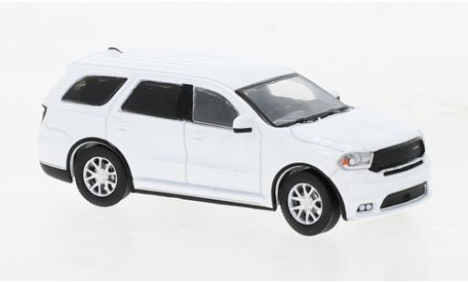 Diecast model cars Dodge Durango 1/64 Greenlight Pursuit white 2022 Dodge Durango 1/64 Greenlight Pursuit white 2022 diecast model cars
