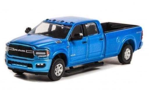 Diecast model cars RAM 3 1/64 Greenlight Dodge 500 Big Horn Sport 4x4 blue 2021 RAM 3 1/64 Greenlight Dodge 500 Big Horn Sport 4x4 blue 2021 diecast model cars