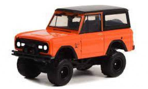 Diecast model cars Ford Bronco 1/64 Greenlight Custom SUV orange 1967 Ford Bronco 1/64 Greenlight Custom SUV orange 1967 diecast model cars