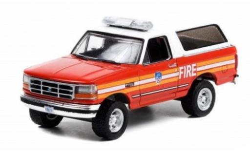 Diecast model cars Ford Bronco 1/64 Greenlight FDNY - City of New York Fire Department 1996 Ford Bronco 1/64 Greenlight FDNY - City of New York Fire Department 1996 diecast model cars