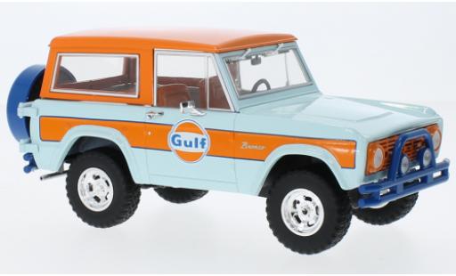 Diecast model cars Ford Bronco 1/24 Greenlight Gulf 1966 Ford Bronco 1/24 Greenlight Gulf 1966 diecast model cars