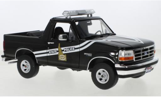 Diecast model cars Ford Bronco 1/18 Greenlight Idaho State Police 1996 Ford Bronco 1/18 Greenlight Idaho State Police 1996 diecast model cars