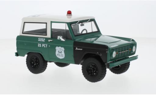 Diecast model cars Ford Bronco 1/24 Greenlight NYPD - Nouveau York City Police Departement 1967 Ford Bronco 1/24 Greenlight NYPD - Nouveau York City Police Departement 1967 diecast model cars
