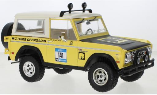 Diecast model cars Ford Bronco 1/18 Greenlight Toms Offroad Roaming Wolfes 1969 Ford Bronco 1/18 Greenlight Toms Offroad Roaming Wolfes 1969 diecast model cars