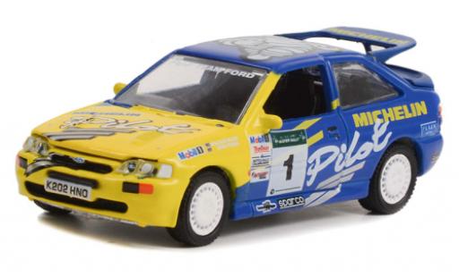 Diecast model cars Ford Escort 1/64 Greenlight RS Cosworth Michelin 1994 Ford Escort 1/64 Greenlight RS Cosworth Michelin 1994 diecast model cars
