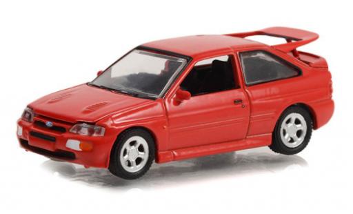 Diecast model cars Ford Escort 1/64 Greenlight RS Cosworth red 1995 Ford Escort 1/64 Greenlight RS Cosworth red 1995 diecast model cars