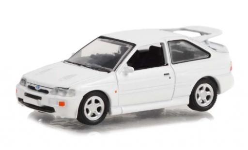 Diecast model cars Ford Escort 1/64 Greenlight RS Cosworth white 1995 Ford Escort 1/64 Greenlight RS Cosworth white 1995 diecast model cars
