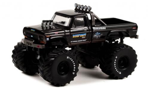 Diecast model cars Ford F-250 1/64 Greenlight black Bigfoot 1974 Ford F-250 1/64 Greenlight black Bigfoot 1974 diecast model cars