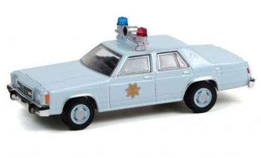 Diecast model cars Ford LTD 1/64 Greenlight -S County Sheriff 1982 Ford LTD 1/64 Greenlight -S County Sheriff 1982 diecast model cars