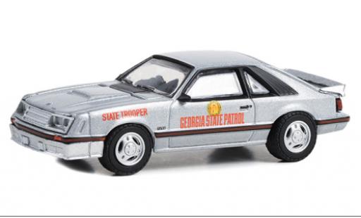 Diecast model cars Ford Mustang 1/64 Greenlight GT Georgia State Patrol - State Trooper 1982 Ford Mustang 1/64 Greenlight GT Georgia State Patrol - State Trooper 1982 diecast model cars