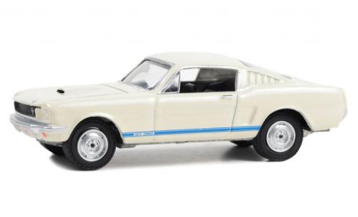 Diecast model cars Shelby GT 350 1/64 Greenlight Ford Mustang white 1965 Shelby GT 350 1/64 Greenlight Ford Mustang white 1965 diecast model cars