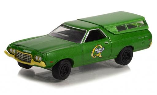 Diecast model cars Ford Ranchero 1/64 Greenlight 500 Quaker State 1972 Ford Ranchero 1/64 Greenlight 500 Quaker State 1972 diecast model cars
