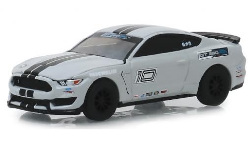 Shelby GT 1/64 Greenlight Ford 350 grey clair/black Ford Performance Racing School 2016 diecast model cars
