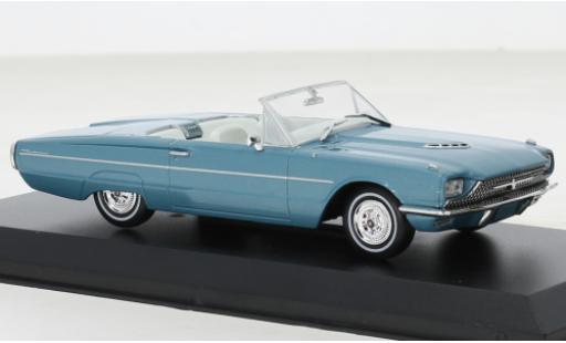 Ford Thunderbird 1/43 Greenlight Convertible metallise blue Thelma & Louise 1966 diecast model cars