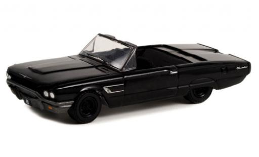 Ford Thunderbird 1/64 Greenlight Convertible black 1965 diecast model cars